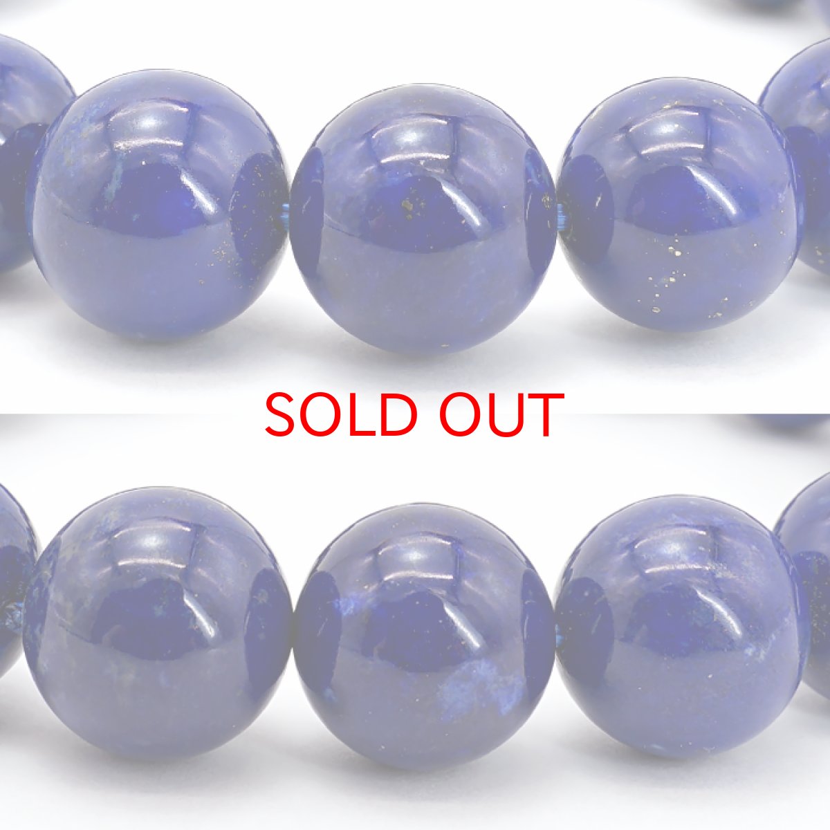 画像2: ラピスラズリ 12mm ブレスレット 高品質 アフガニスタン産 【一点もの】 Lapislazuli 9月 12月 誕生石 お守り 浄化 天然石 パワーストーン カラーストーン (2)