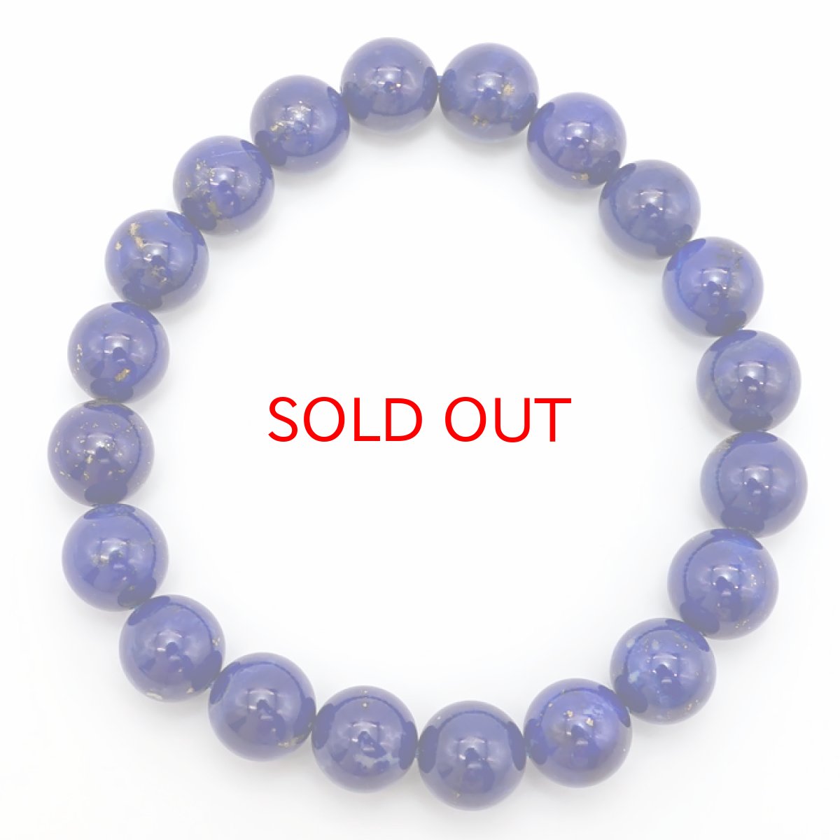 画像3: ラピスラズリ 10mm ブレスレット 高品質 アフガニスタン産 【一点もの】 Lapislazuli 9月 12月 誕生石 お守り 浄化 天然石 パワーストーン カラーストーン (3)