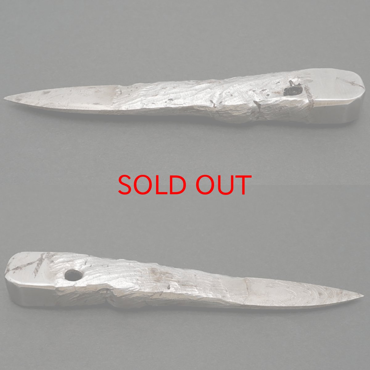 画像2: アルタイ隕石 彫り物 茶刀 新疆ウイグル産 【 一点物 】 Altai meteorite 隕石 チャネリング 浄化 天然石 パワーストーン カラーストーン (2)