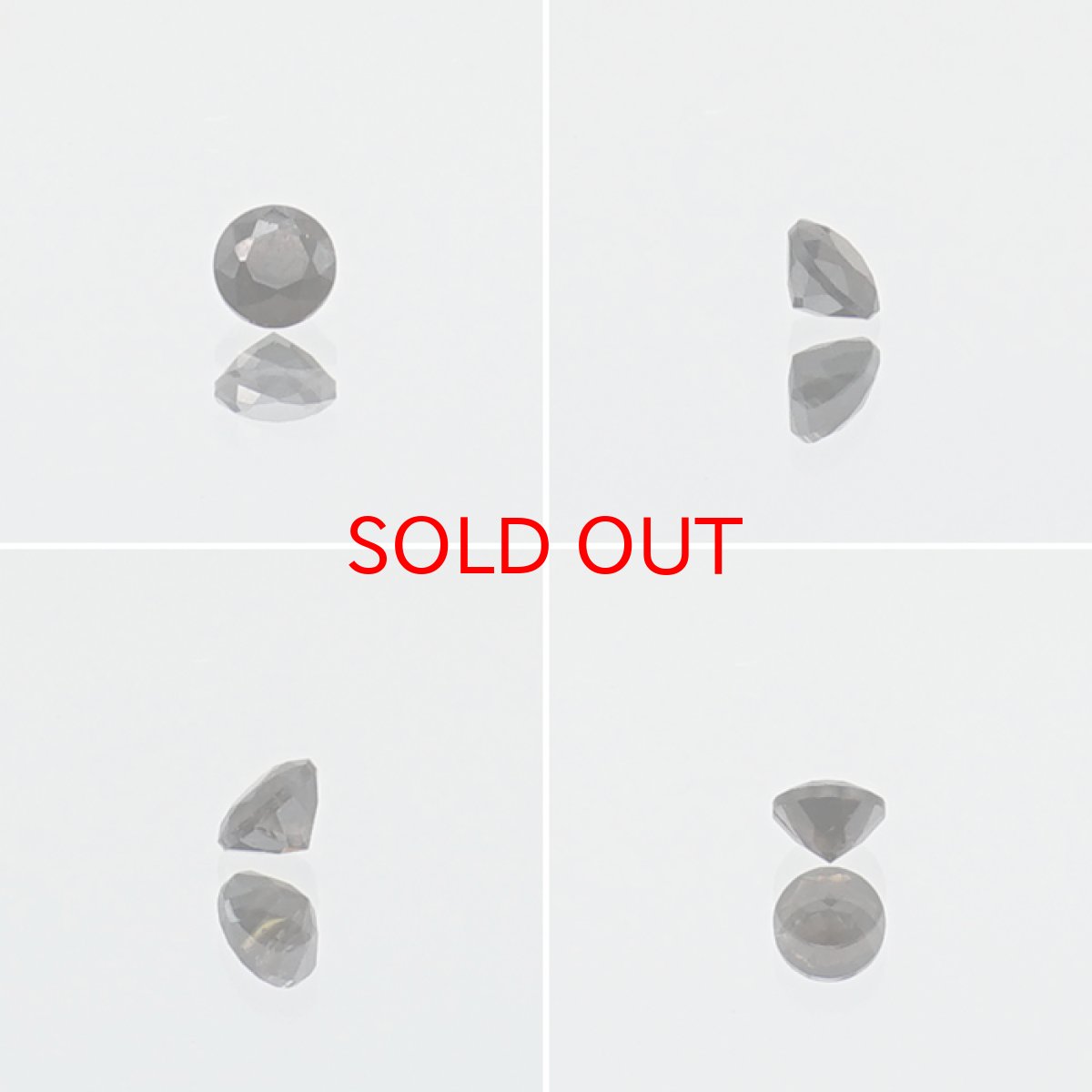 画像2: モリオン ルース ラウンド ブラジル産 Morion 天然 高品質 黒水晶 水晶 希少 裸石 天然石 パワーストーン カラーストーン (2)