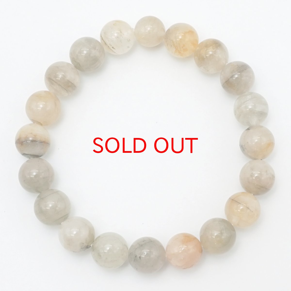 画像4: フェナカイト 9.5mm ブレスレット ブラジル産 【 一点もの 】 ゴールド Phenakite 希少石 レア フェナス石 鉱物 浄化 お守り 天然石 パワーストーン (4)