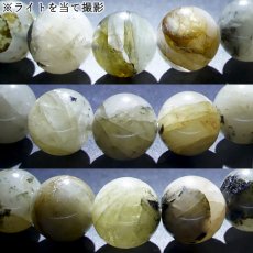 画像3: 【石の日SALE 14%OFF】 フェナカイト 9mm ブレスレット ブラジル産 【 一点もの 】 Phenakite 希少石 レア フェナス石 鉱物 浄化 お守り 天然石 パワーストーン (3)