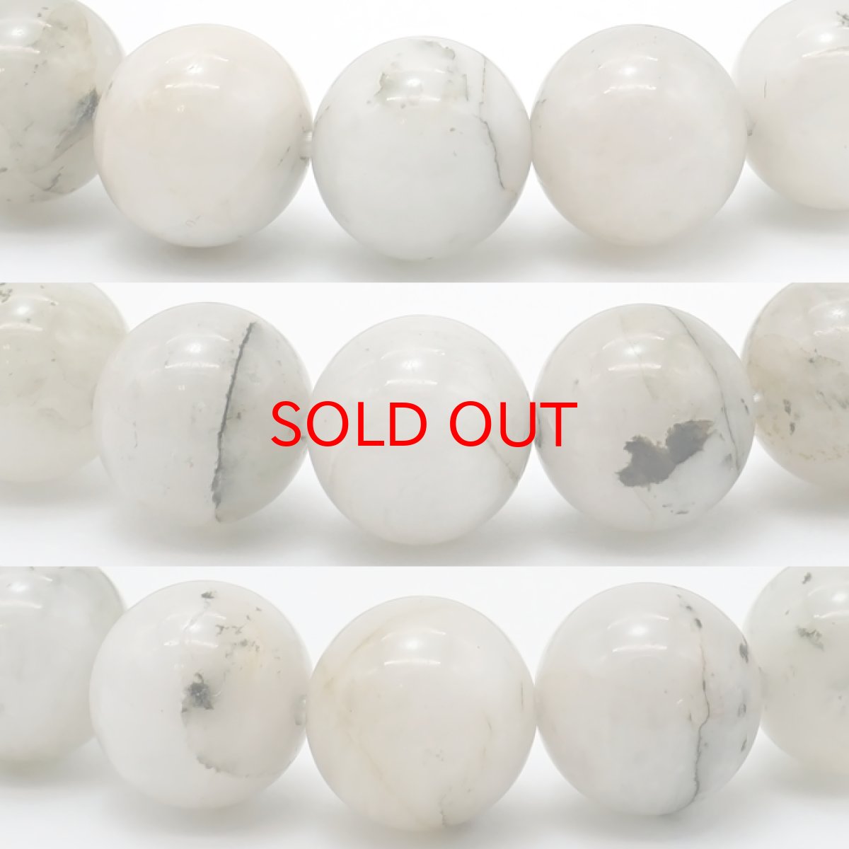 画像2: フェナカイト 10mm ブレスレット ブラジル産 【 一点もの 】 白 Phenakite 希少石 レア フェナス石 鉱物 浄化 お守り 天然石 パワーストーン (2)