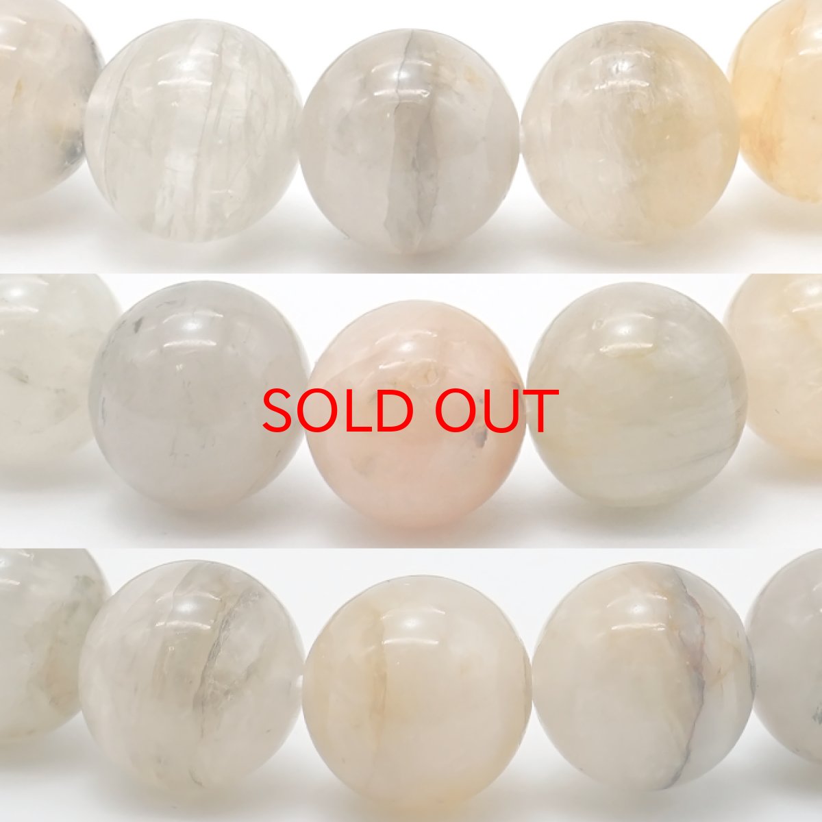 画像2: フェナカイト 9.5mm ブレスレット ブラジル産 【 一点もの 】 ゴールド Phenakite 希少石 レア フェナス石 鉱物 浄化 お守り 天然石 パワーストーン (2)