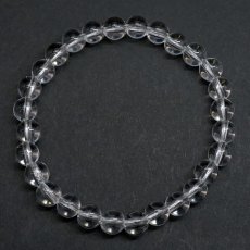 画像4: 【山梨甲府研磨】 天然水晶 7mm ブレスレット AAA+ランク ブラジル産 手研磨 山梨県甲府市 職人 匠 宝石研磨 伝統技術 ハンドカット 無処理 お守り 浄化 天然石 パワーストーン (4)