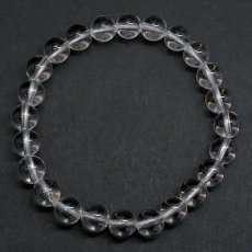 画像4: 【山梨甲府研磨】 天然水晶 8mm ブレスレット AAA+ランク ブラジル産 手研磨 山梨県甲府市 職人 匠 宝石研磨 伝統技術 ハンドカット 無処理 お守り 浄化 天然石 パワーストーン (4)