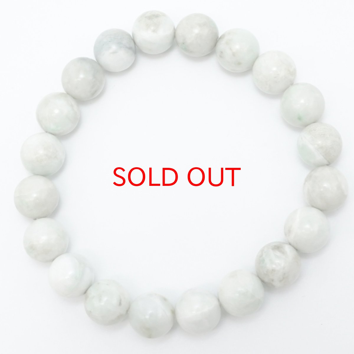 画像3: 【BLACK FRIDAY対象】 糸魚川翡翠 白緑 ブレスレット 10mm 新潟県産 【一点物】 Itoigawa Jade 糸魚川ひすい 日本銘石 国石 希少 健康運 お守り パワーストーン 天然石 カラーストーン (3)