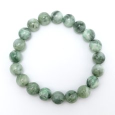 画像3: 【SALE 14%OFF】 糸魚川翡翠 ダークグリーン ブレスレット 10mm 新潟県産 【一点物】 Itoigawa Jade 糸魚川ひすい 日本銘石 国石 希少 健康運 お守り パワーストーン 天然石 カラーストーン (3)