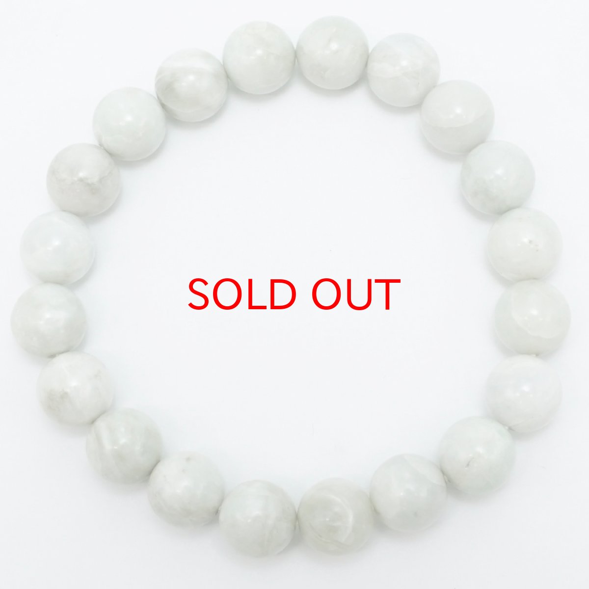 画像3: 【セール 14%OFF】 糸魚川翡翠 白 ブレスレット 10mm 新潟県産 【一点物】 Itoigawa Jade 糸魚川ひすい 日本銘石 国石 希少 健康運 お守り パワーストーン 天然石 カラーストーン (3)