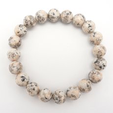 画像3:  北木石 ピンク 10mm ブレスレット 岡山県産 Kitagi Stone 日本銘石 天然石 カラーストーン  (3)