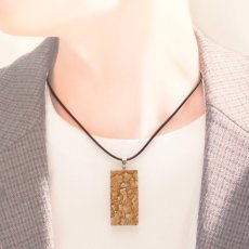 画像3: 姫川薬石 ペンダントトップ 新潟県産 プレートトップ Himekawa Yakuseki 日本銘石 天然石 パワーストーン カラーストーン (3)