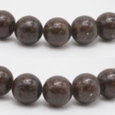 画像2: コンドライトL5 ブレスレット 8mm【一点物】サハラ砂漠産 Chondrite パワーストーン コンドライト 隕石 才能 能力 グラウディング エネルギー 活性 生命力 安定  (2)