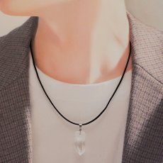 画像4: レムリアンシード 原石 ペンダントトップ コロンビア産 Lemurian seed 水晶 日本製 自社製 突き刺し型 天然石 お守り 浄化 パワーストーン カラーストーン (4)