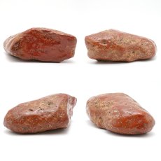 画像2: 佐渡赤玉石 671.1g 原石 研磨あり 台付き 新潟県産 【一点もの】 日本製 日本銘石 赤玉石 お守り 浄化 天然石 パワーストーン カラーストーン (2)