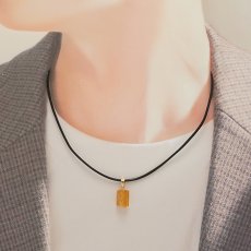 画像4: インペリアルトパーズ ペンダントトップ K18 ブラジル産【一点物】Inperial Topaz 日本製 自社製 天然石 パワーストーン カラーストーン (4)
