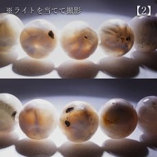 画像7: トムソナイト ブレスレット 9mm【一点物】インドネシア産 Thomsonite オーバル ピンクラリマー トムソン沸石 ステンレス 天然石 パワーストーン カラーストーン (7)