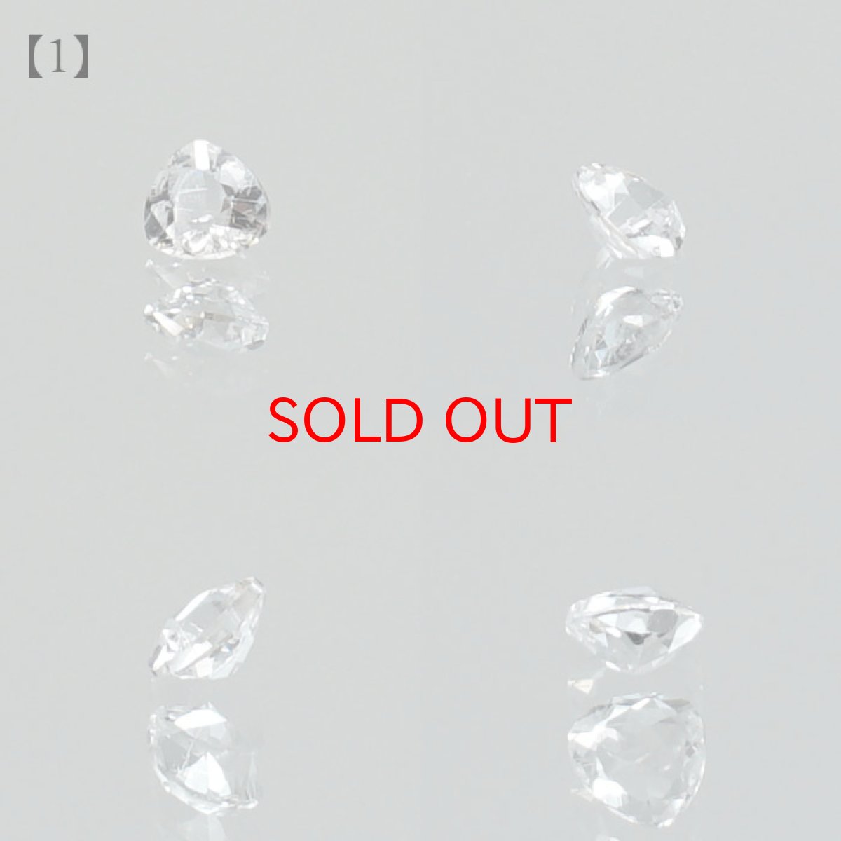 画像2: フェナカイト ルース 約0.1ct トリリアンカット ロシア マリシェボ産 【 一点もの 】 フェナス石 Phenakite 希少石 レア 裸石 天然石 パワーストーン カラーストーン (2)