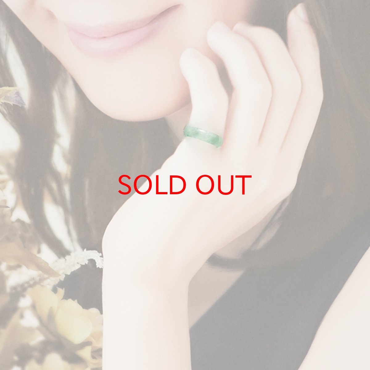 画像5: ミャンマー翡翠 くりぬきリング ミャンマー産【 一点もの 】Jade リング ミャンマー翡翠 天然翡翠 ひすい ヒスイ 5月誕生石 指輪 天然石 パワーストーン カラーストーン (5)