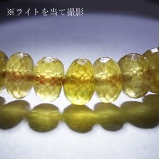 画像4: イエローサファイア 7.5mm ブレスレット 【 1点もの 】 スリランカ産 Yellow Sapphire 天然石 パワーストーン カラーストーン (4)