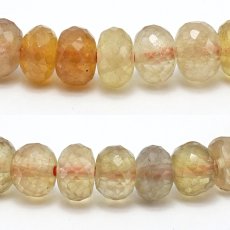 画像2: イエローサファイア 7.5mm ブレスレット 【 1点もの 】 スリランカ産 Yellow Sapphire 天然石 パワーストーン カラーストーン (2)