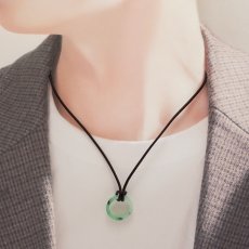 画像5: ミャンマー翡翠 くりぬきリング ミャンマー産【 一点もの 】Jade リング ミャンマー翡翠 天然翡翠 ひすい ヒスイ 5月誕生石 指輪 天然石 パワーストーン カラーストーン (5)