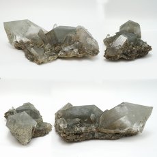 画像2: 【一点もの】マニハール水晶 ヒマラヤ クラスター 台付き インドマニハール産 約624.3g Manihar Quartz 水晶 天然石 パワーストーン カラーストーン (2)