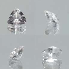 画像2: フェナカイト ルース 約0.85ct トリリオンカット ロシア マリシェボ産 【 一点もの 】 フェナス石 Phenakite 希少石 レア 裸石 天然石 パワーストーン カラーストーン (2)
