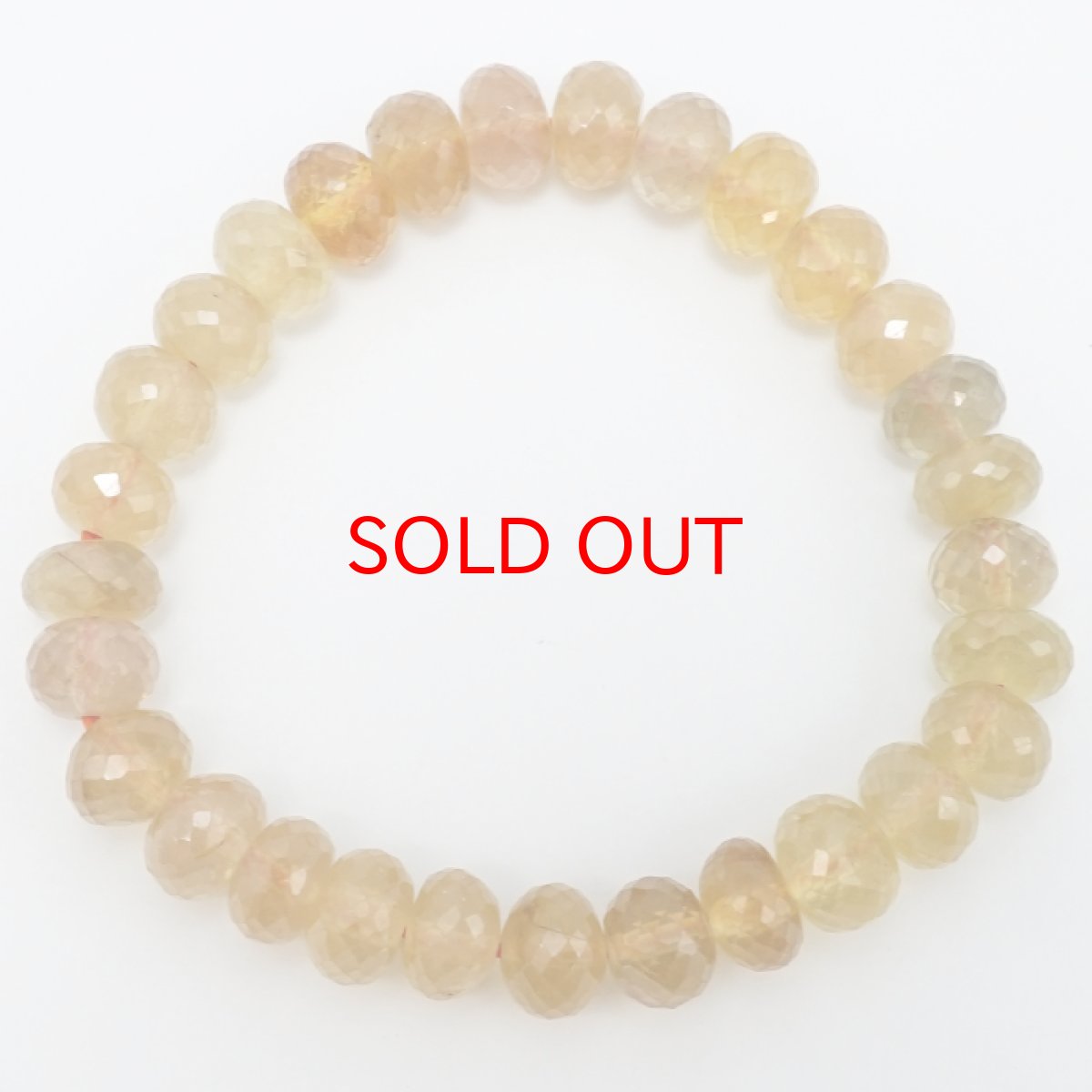 画像3: イエローサファイア 9.5mm ブレスレット 【 1点もの 】 スリランカ産 Yellow Sapphire 天然石 パワーストーン カラーストーン (3)