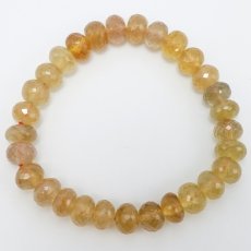 画像3: イエローサファイア 9.5mm ブレスレット 【 1点もの 】 スリランカ産 Yellow Sapphire 天然石 パワーストーン カラーストーン (3)