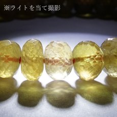 画像4: イエローサファイア 9.5mm ブレスレット 【 1点もの 】 スリランカ産 Yellow Sapphire 天然石 パワーストーン カラーストーン (4)