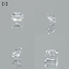 画像2: フェナカイト ルース 約0.1ct スクエアカット ロシア マリシェボ産 【 一点もの 】 フェナス石 Phenakite 希少石 レア 裸石 天然石 パワーストーン カラーストーン (2)