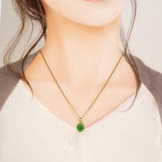 画像4: ミャンマー翡翠 SV925 ペンダントトップ ミャンマー産 翡翠 Myanmar Jade 本翡翠 ひすい グリーン 希少石 お守り 浄化 天然石 パワーストーン (4)