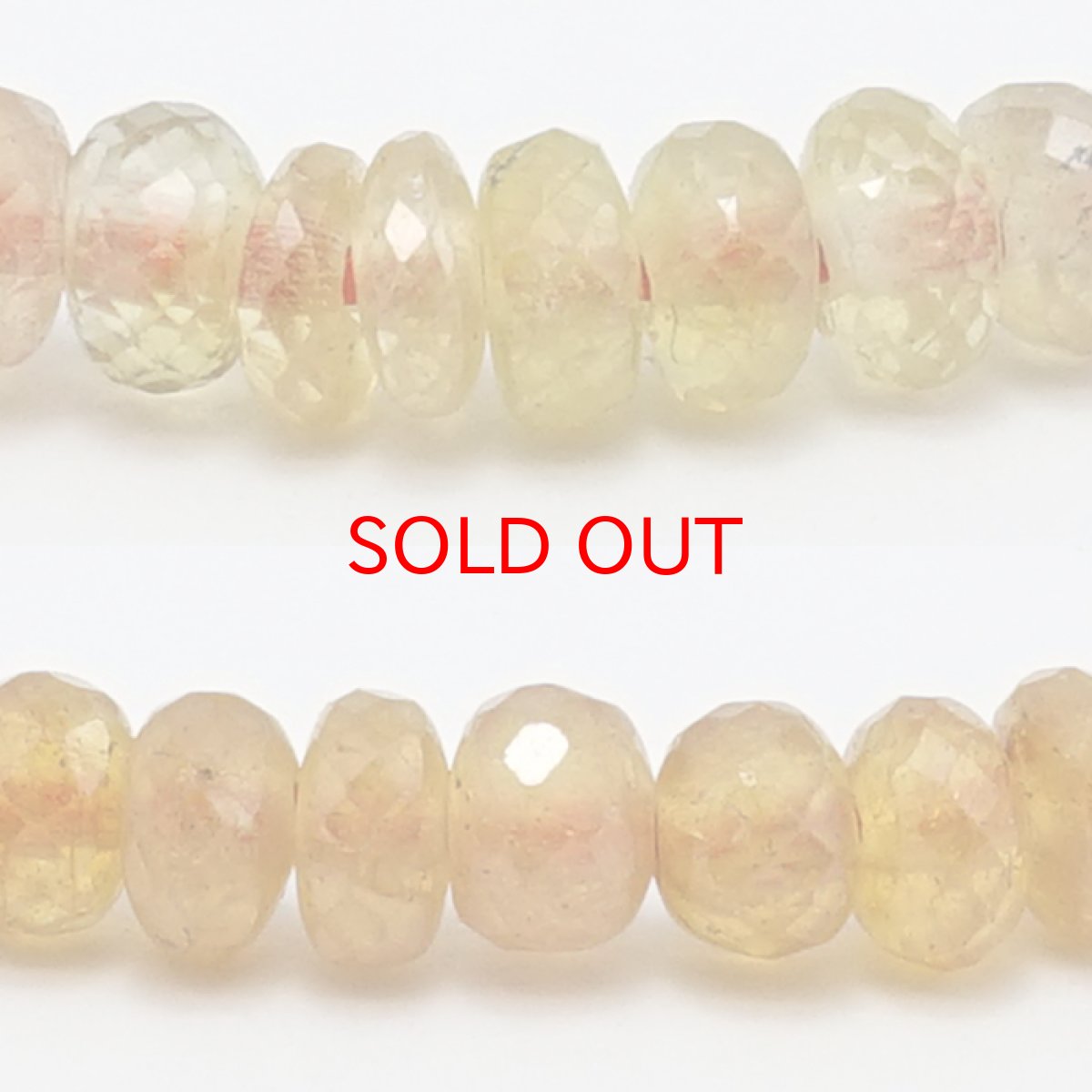 画像2: 【セール 14%OFF】 イエローサファイア 5mm ブレスレット 【 1点もの 】 スリランカ産 Yellow Sapphire 天然石 パワーストーン カラーストーン (2)