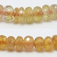 画像2: イエローサファイア 5mm ブレスレット 【 1点もの 】 スリランカ産 Yellow Sapphire 天然石 パワーストーン カラーストーン (2)