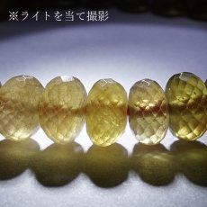 画像4: イエローサファイア 8mm ブレスレット 【 1点もの 】 スリランカ産 Yellow Sapphire 天然石 パワーストーン カラーストーン  (4)