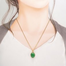 画像4: ミャンマー翡翠 SV925 ペンダントトップ ミャンマー産 翡翠 Myanmar Jade 本翡翠 ひすい グリーン 希少石 お守り 浄化 天然石 パワーストーン (4)