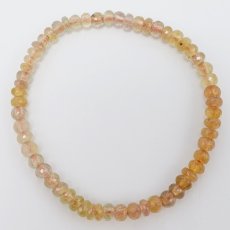 画像3: イエローサファイア 5mm ブレスレット 【 1点もの 】 スリランカ産 Yellow Sapphire 天然石 パワーストーン カラーストーン (3)