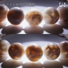 画像4: トムソナイト ブレスレット 11mm【一点物】インドネシア産 Thomsonite オーバル ピンクラリマー トムソン沸石 ステンレス 天然石 パワーストーン カラーストーン (4)