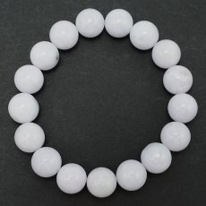 画像3: ラベンダー翡翠 12mm ブレスレット ミャンマー産 【一点もの】 【証明書付き】 Myanmar Jade ミャンマー翡翠 本翡翠 ひすい 紫 パープル 希少石 お守り 浄化 天然石 パワーストーン (3)