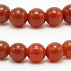 画像2: 【山梨一級研磨士 作】 赤メノウ 8mm ブレスレット ブラジル産 手研磨 山梨県甲府市 職人 匠 宝石研磨 アゲート お守り 浄化 天然石 パワーストーン カラーストーン (2)