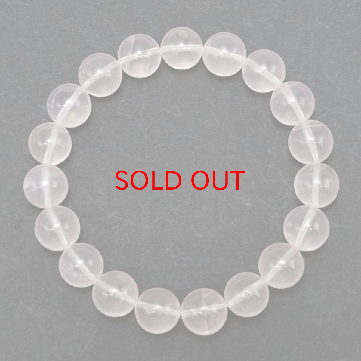 画像3: 【山梨一級研磨士 作】 スターローズクォーツ 10mm ブレスレット モザンビーク産 手研磨 山梨県甲府市 職人 匠 宝石研磨 スター効果 お守り 浄化 天然石 パワーストーン カラーストーン (3)