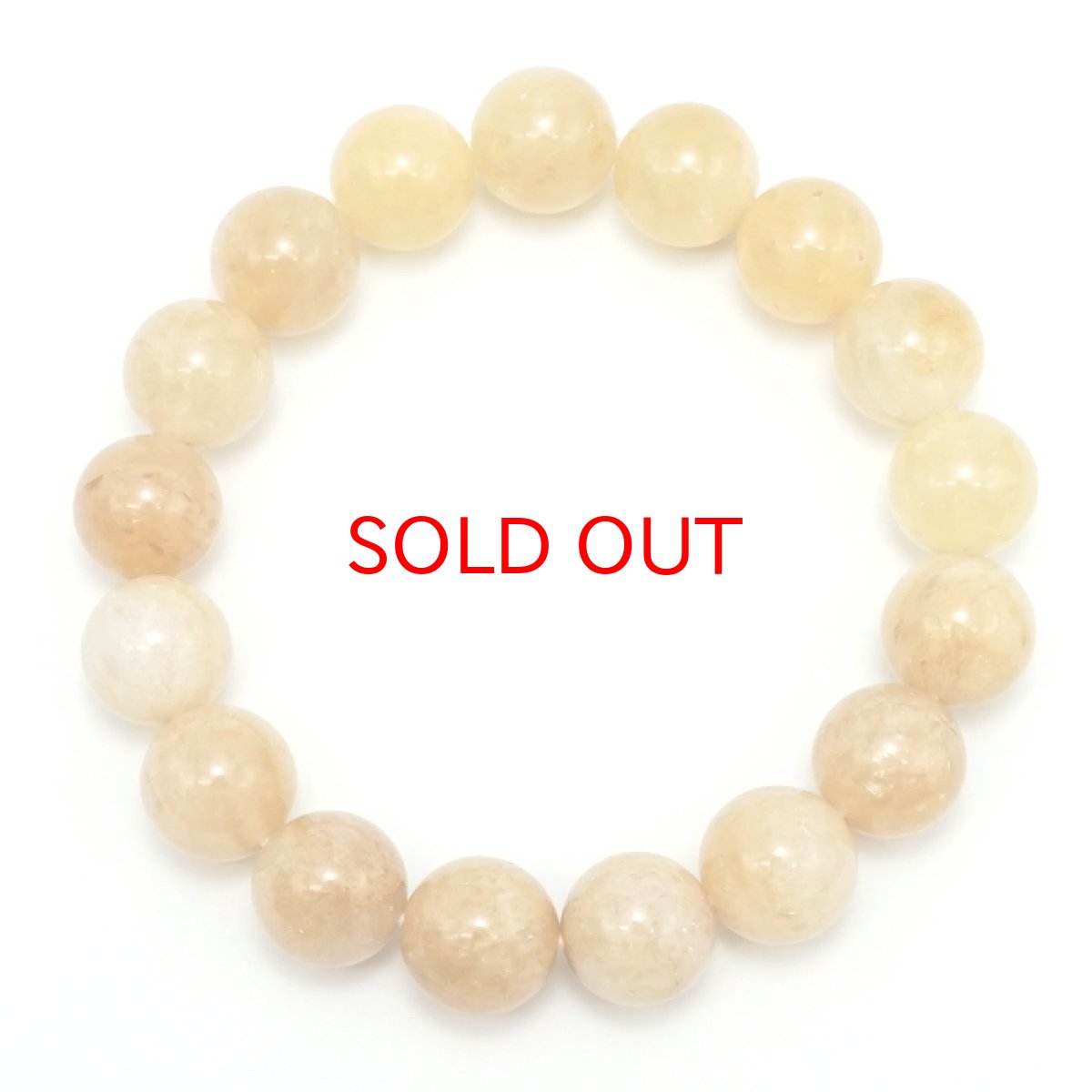 画像3: 静岡水晶 黄 12mm ブレスレット 静岡県産 Sizuoka Quartz 水精 霊石 火山地帯 石英 水晶 4月誕生石 日本銘石 天然石 パワーストーン カラーストーン (3)