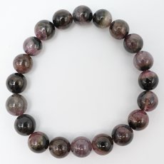 画像3: ウォーターメロントルマリン ブレスレット 10mm【一点物】ブラジル産 Watermelon Tourmaline 天然石 パワーストーン カラーストーン (3)