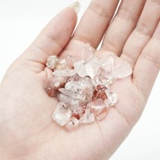 画像4: さざれ 100g マニカラン水晶 ヒマラヤ産 日本製 自社製 Manikaran Quartz 水晶 クォーツ 天然石 パワーストーン (4)