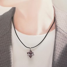 画像5: アークナイト マカバスター 約14mm ペンダントトップ ゴールド シルバー Arknite Makaba Star 徳島県産 聖櫃 自社オリジナル レア 日本製 日本銘石 天然石 パワーストーン カラーストーン (5)