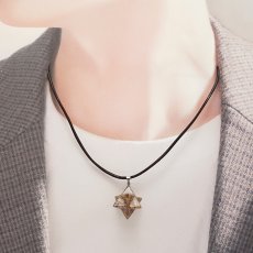 画像5: 姫川薬石 マカバスター 約14mm ペンダントトップ ゴールド シルバー  Himekawa Yakuseki Makaba Star 新潟県産 自社オリジナル レア 日本製 日本銘石 天然石 パワーストーン カラーストーン (5)