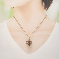 画像4: 姫川薬石 マカバスター 約14mm ペンダントトップ ゴールド シルバー  Himekawa Yakuseki Makaba Star 新潟県産 自社オリジナル レア 日本製 日本銘石 天然石 パワーストーン カラーストーン (4)