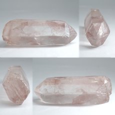 画像2: ピンクレムリアンシード 原石 ブラジル・ジアマンチーナ産【 一点物 】Pink Lemurian Seed 水晶 浄化 天然石 パワーストーン (2)