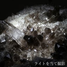 画像4: モリオン 原石 ブラジル産 【一点もの】高品質 Morion 黒水晶 お守り 浄化 天然石 パワーストーン カラーストーン (4)