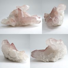 画像2: ピンクレムリアンシード 原石 ブラジル・ジアマンチーナ産【 一点物 】Pink Lemurian Seed 水晶 浄化 天然石 パワーストーン (2)